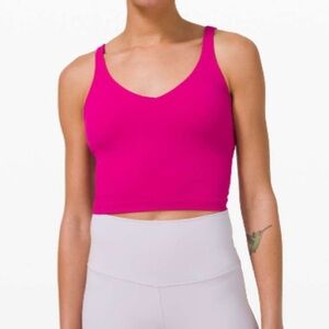 Lululemon align tank ripened raspberry size 8